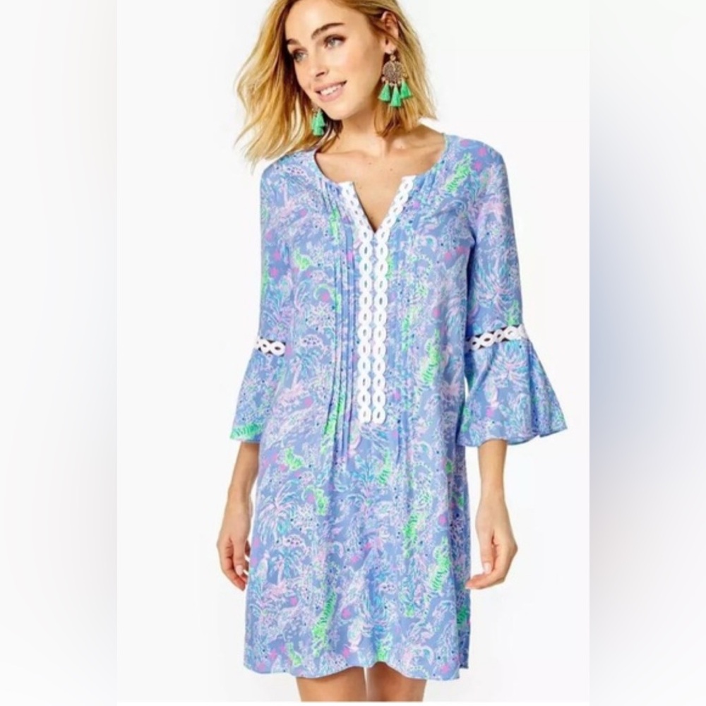 Lilly Pulitzer Hollie Dress in Turtle Package
